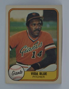 Vida Blue 1981 Fleer MLB #432 - Picture 1 of 2