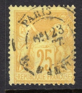 France Scott 99 Used Corner Crease - CV 5$ - Picture 1 of 2