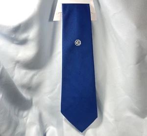 Vintage, 1970's Men's Tie with MG Logo, 4' x 4.5" (dry cleaned) - Picture 1 of 7