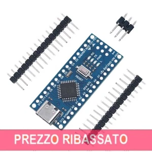 Scheda Arduino Nano V3 Compatibile Clone ATmega328PB Micro controller USB-C Port - Foto 1 di 6