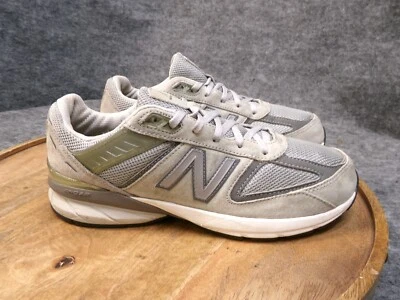 Zapatillas deportivas New Balance Big Kids 990v5 GC990GL5 gris/blanco talla 7 M Foto 1 de 4