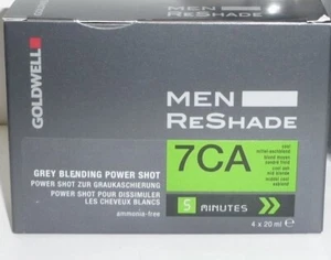 Goldwell For Men Color reshade Graureduzierung 7CA Mittelblond Cool Asch 4x20ml - Bild 1 von 1