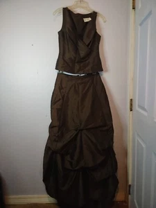 Vestido formal de novia Davids de 2 piezas - Imagen 1 de 9