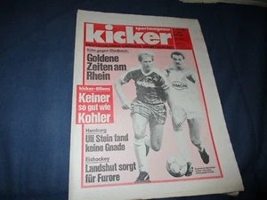 Kicker 8.10.1987 83/87 Uwe Rahn Gladbach - Bild 1 von 1
