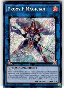 Yu-Gi-Oh! P roxy F Magician BLTR-EN094, Secret Rare, 1st Edition, NM - Picture 1 of 2