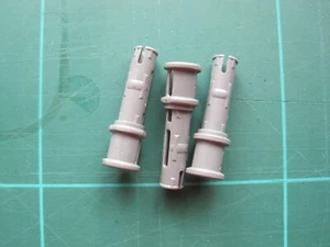 3x 32054 Lego Technic Pin lang fester Verbinder 3L mit Abschlussmuffe Dunkelgrau - Bild 1 von 1