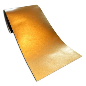 Calcomanía de 6""x60"" tira de vinilo de oro metálico bandera bote ventanas - Imagen 1 de 1