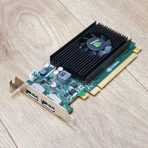 Tarjeta de video Nvidia Quadro NVS 310 1 GB PCI-E bajo perfil doble puerto de pantalla - Imagen 1 de 2