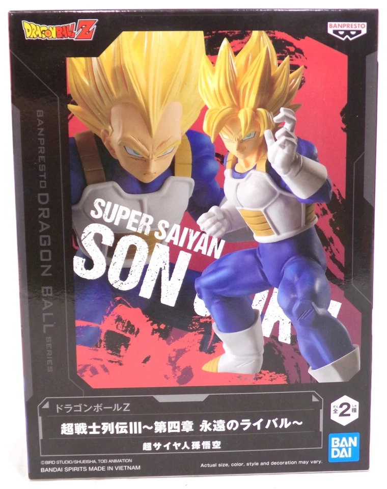 Bandai Banpresto Dragon Ball Z Vol 4 Super Saiyan Son Goku Statue A