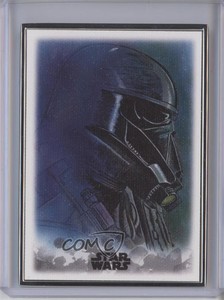2019 Topps Star Wars: Stellar Signatures Art Reproduction /100 Death Trooper 1j8