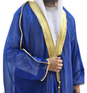 Amazing Best Quality Men's Islamic Arabian Cloak Bisht thobe Eid 