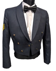 112R 44" Reg RAF No5 Flight Sergeant Mess Dress Uniform Jacket Flt Sgt NCO RAFAC - Bild 1 von 8