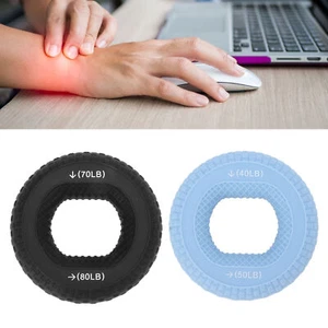 Hand Grip Power Exerciser Strength Trainer Gym Ring Finger Training Exerciser - Picture 1 of 18