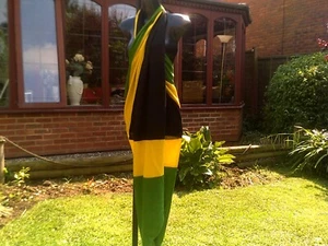 NEW, ARRIVAL...JAMAICAN FLAG COLOUR SARONG/WRAP ....ONE SIZE.. - Picture 1 of 3