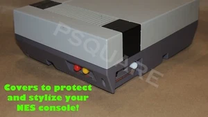 Set of 3 AV + RF connector port sleeves covers caps For Nintendo NES Console - Picture 1 of 4