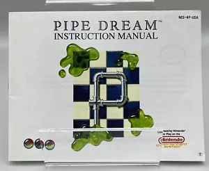 Pipe Dream (Nintendo NES, 1990) solo manuale di istruzioni - Foto 1 di 2
