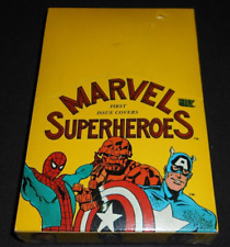 1984 FTCC Marvel Superheroes First Issue Covers Box SUPER RARE 36 Packs LOOK