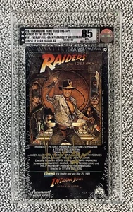 VGA 85 NM+ RAIDERS OF THE LOST ARK — FIRST PRINT HARRISON FORD BECKETT COA — VHS - Imagen 1 de 8