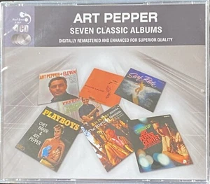 Art Pepper Seven Classic Albums, Brand New, 4 CDs - Picture 1 of 1