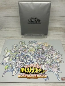 My Hero Academia The Movie World Heroes Mission papel a color y volante de Japón - Imagen 1 de 8