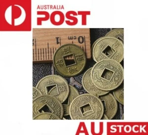 10 x 1.3cm Lucky Chinese Coin For Wealth Protection & Good Luck Feng Shui A - Picture 1 of 4