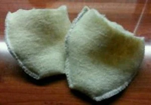 FLEECY TOE PROTECTOR - Slip-On Padded Toe Relief, Ballen, Hühneraugenfußmitte - Bild 1 von 1