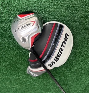 Callaway BIG BERTHA 5-Wood 18°, Regular 70g Graphite, Men's LEFT Hand + HC NICE! - Imagen 1 de 7