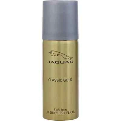 3x JAGUAR CLASSIC GOLD DEODORANT Body Spray FOR MEN 5.0 Oz/150 ml BRAND NEW ITEM - image 1 of 4