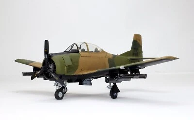 PreSale USAF T-28D Trojan Vietnam war 1:48 Pro Built Model - Image 1 of 4