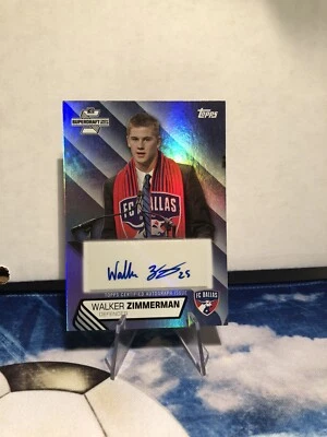 2013 Topps MLS Superdraft INDY Walker Zimmerman Auto /50 Rare #SDA-WZ - Image 1 of 2