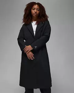Gabardina extra larga talla S M L XL $200 Nike Jordan Flight para mujer calce holgado - Imagen 1 de 8