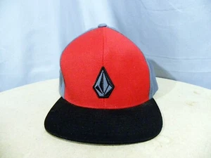 New Volcom Surf Crew Mens Sport Snapback Hat Baseball Cap Wool Blend - Picture 1 of 5