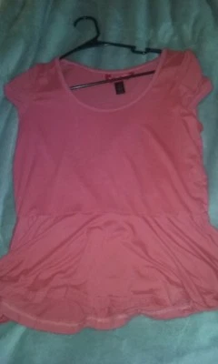 Hot Kiss Ladies Junior Style Orange Top - Imagem 1 de 2