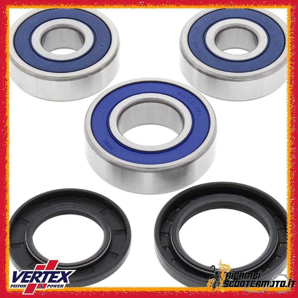 Kit rear wheel bearing Kawasaki Kz 400 S 1975-1977 25-1280 #15 - Image 1 of 1