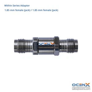 1.85mm female to 1.85mm female Coaxial Adapter 67GHz for test&measurem - Picture 1 of 3