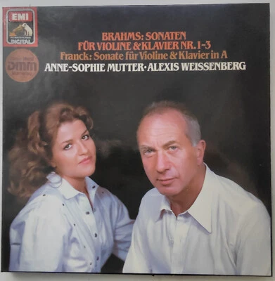 Anne Sophie Mutter + Aleseis Weissenberg - Brahms - Sonate für Violine - Bild 1 von 4