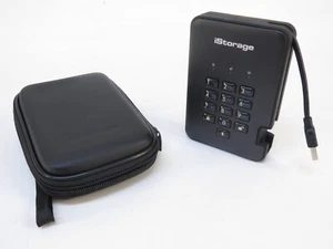 iStorage Diskashur PRO2 3TB, Secure Portable Hard Drive, FIPS Level 3 Certified - Picture 1 of 5