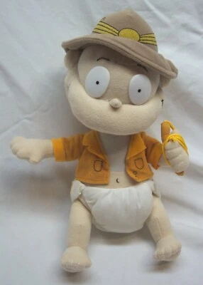 Nickelodeon The Rugrats SAFARI TOMMY PICKLES BEBÉ NIÑO 11" MUÑECA DE PELUCHE juguete Foto 1 de 4