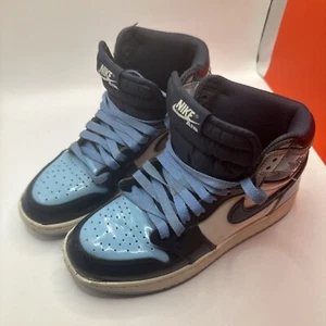Nike Air Jordan 1 Retro OG Hightop Blue Chill 555088-001 taglia 4 - Foto 1 di 19