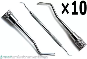 Instrumentos restauradores de doble extremo tallador de encerapa dental Thomas 5 piezas - Imagen 1 de 4