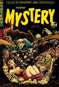 Reproducción en lienzo de portada de cómic Mister Mystery 07 de Giclee - Imagen 1 de 1