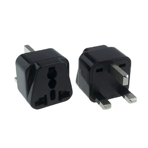 1 Piece Universal AU EU CN US To UK Travel Plug Adapter Power Socket Converter - Afbeelding 1 van 14