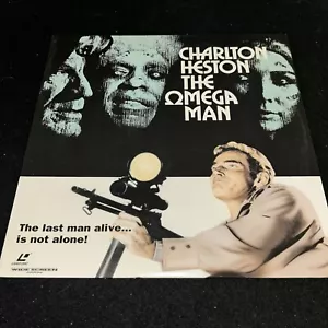 OMEGA MAN • Laserdisc - Charlton Heston Widescreen Edition - Imagen 1 de 7