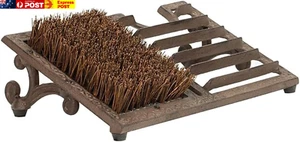 Heavy Duty Antique Cast Iron Boot Brush, Household Daily Shoe Scraper, Outdoor S - Picture 1 of 6