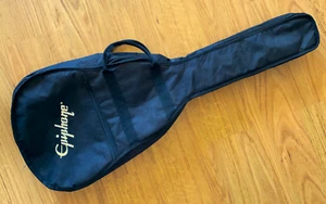 Genuine Epiphone Guitar Gig Bag Backpack Case Soft Interior FREE Shipping! - Picture 1 of 6