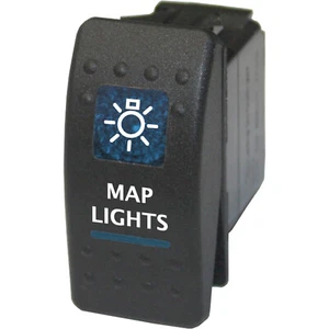 MAP LIGHTS 509B Rocker Switch 12V for POLARIS RZR XP900 800 CREW XP1000 RANGE... - Imagen 1 de 1