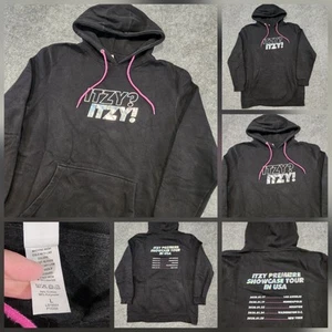 Itzy Showcase Gira en EE. UU. KPop Concierto Adulto Mujer L Grande Pullover Sudadera con Capucha - Imagen 1 de 14