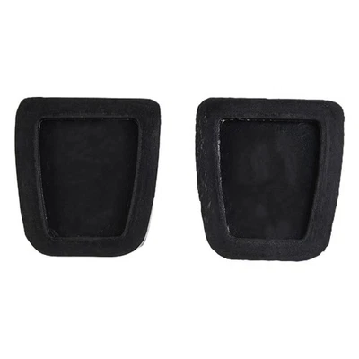 2pcs Pedal Pad 31321-14020 Black Plug-and-play Direct Replacement Footrest - Image 1 of 4