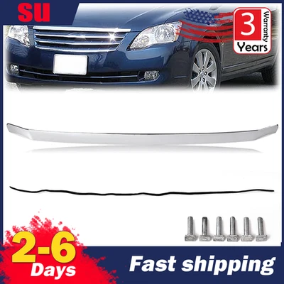 Hood Molding 75770AC010 For 2005-2010 Toyota Avalon Front Grille Chrome Trim - Image 1 of 4