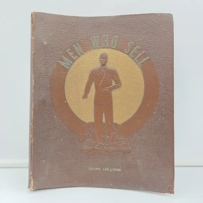 Carpeta clínica de ventas vintage de los años 50 "Hombres que venden" - Programa Stevens-Davis 11"x9" Foto 1 de 4